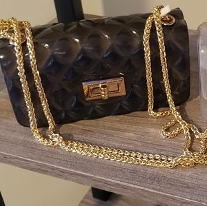 Black mini crossbody